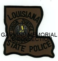 LOUISIANA,LOUISIANA STATE POLICE SUBDUED 3